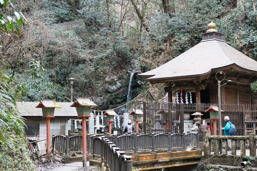 琵琶滝（高尾山）