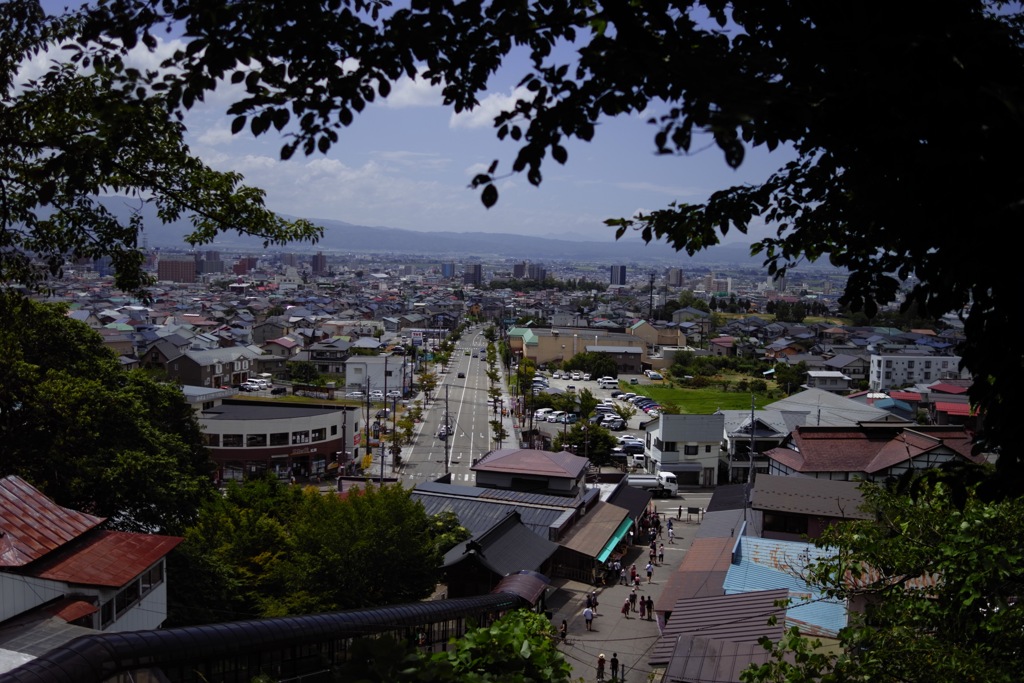 会津若松、飯盛山から