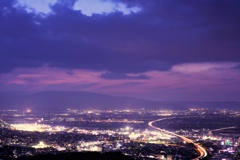 高良山からの夜景