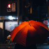 赤い☂️ってとても良い