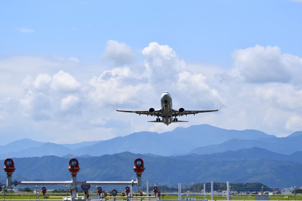 夏空への旅立ち