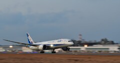 Boeing787　Take off