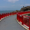 江ノ島にて