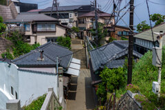 江ノ島にて