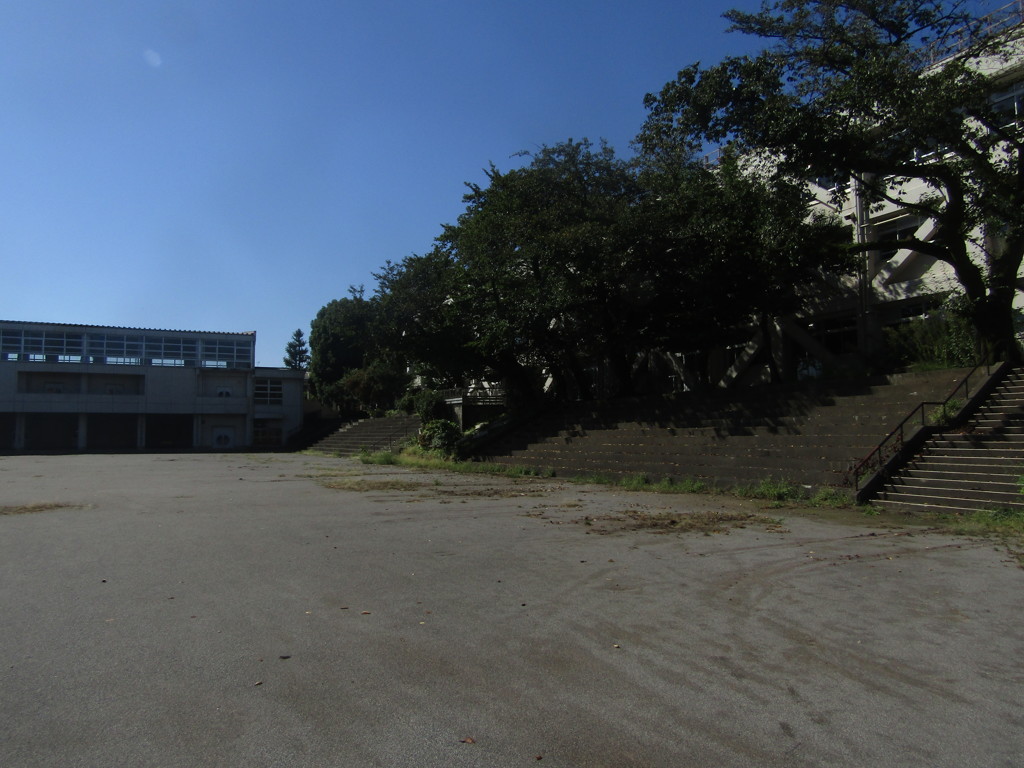 旧板橋区立向原中学校