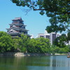 初夏の広島城