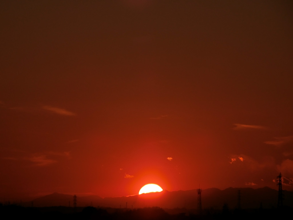 夕陽