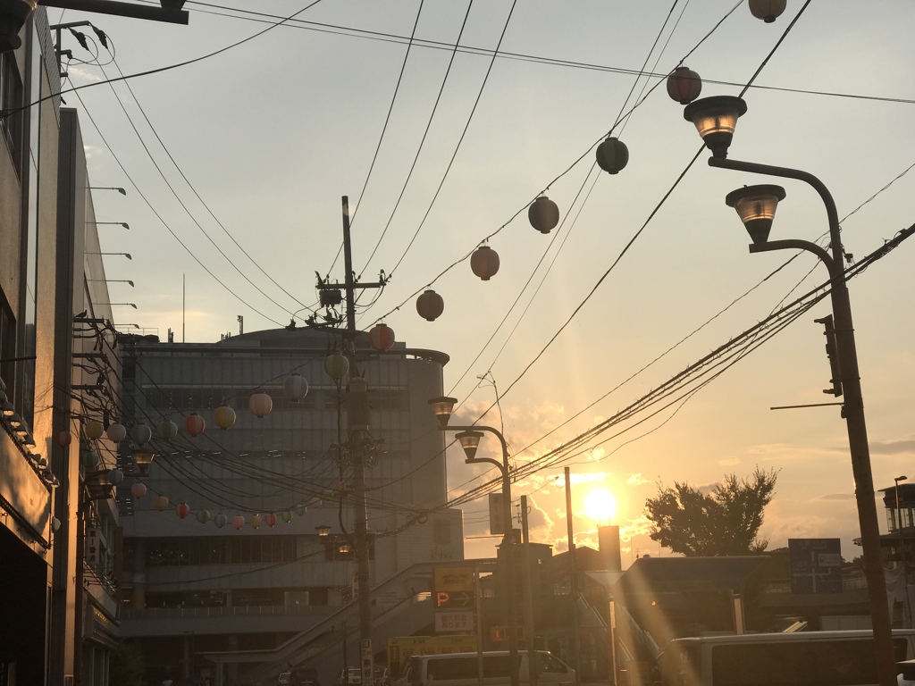 夕暮れのひと時