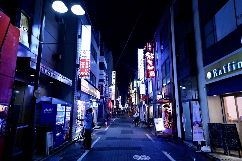青い夜