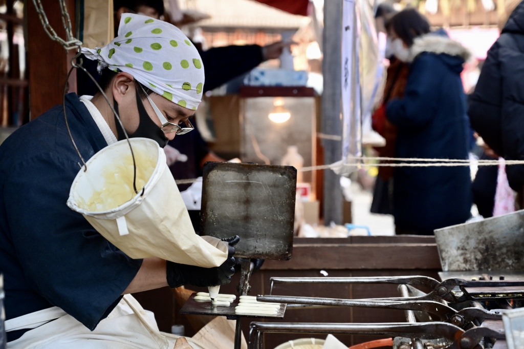 せんべい焼き