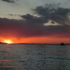 鏡ケ浦夕景