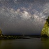 高戸小浜海岸　天の川