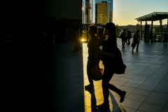 夕暮れ時