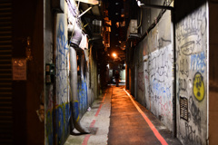 台北の路地裏