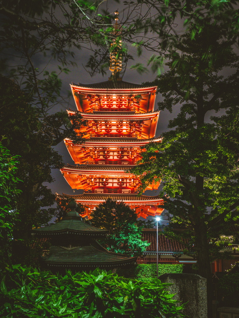 浅草寺五重塔