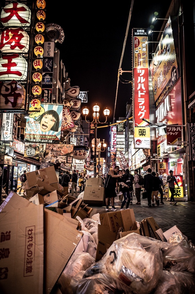 大阪の夜