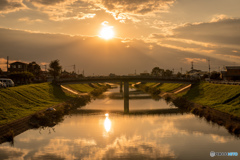 秋の夕暮れ