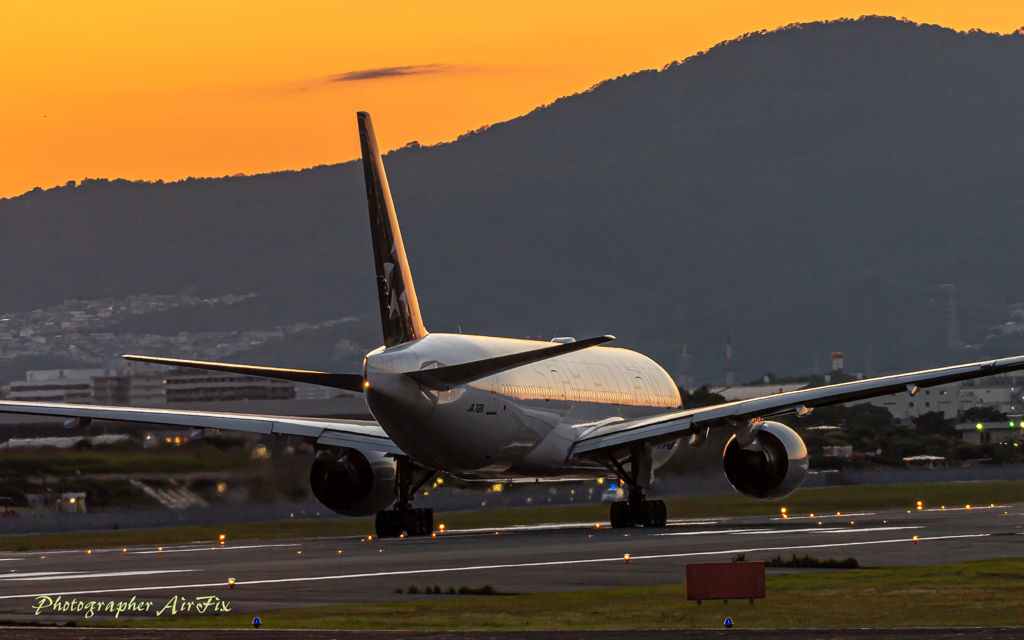 ありがとう( ;∀;) STAR ALLIANCE JA712A