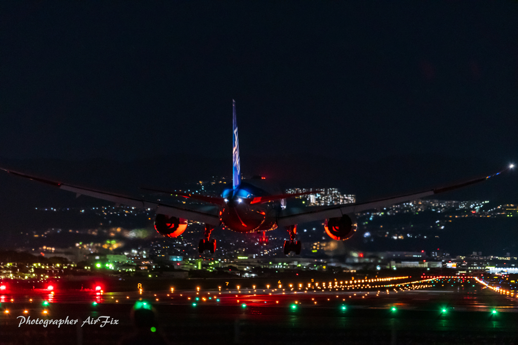 Senrigawa in ANA B787