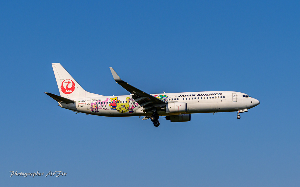 NRT グラウンド横 JAL しまじろうJetⅡ