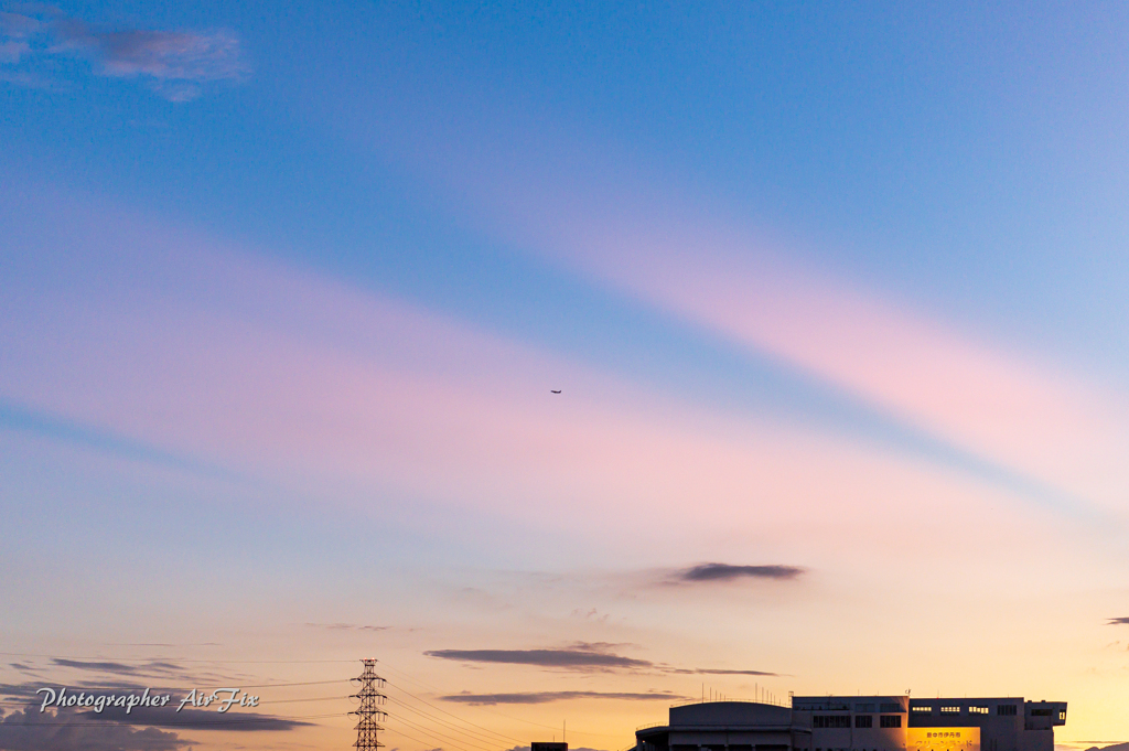 crepuscular rays(薄明光線)Ⅱ
