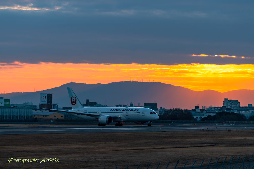 新年の空港