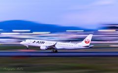 J-AIR JA245J Take-off
