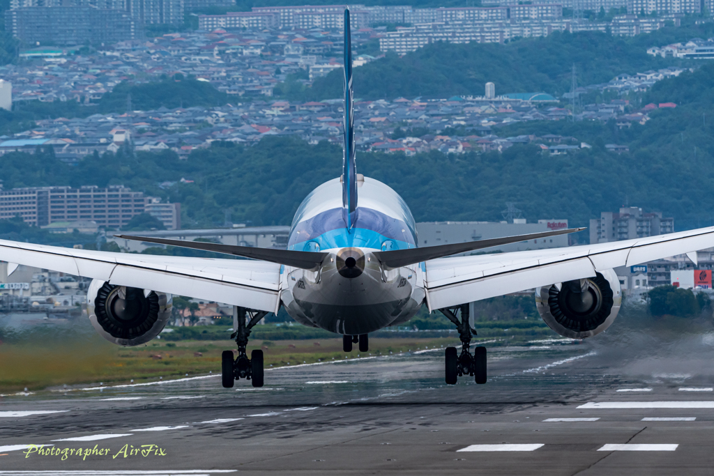Crosswind landing No2