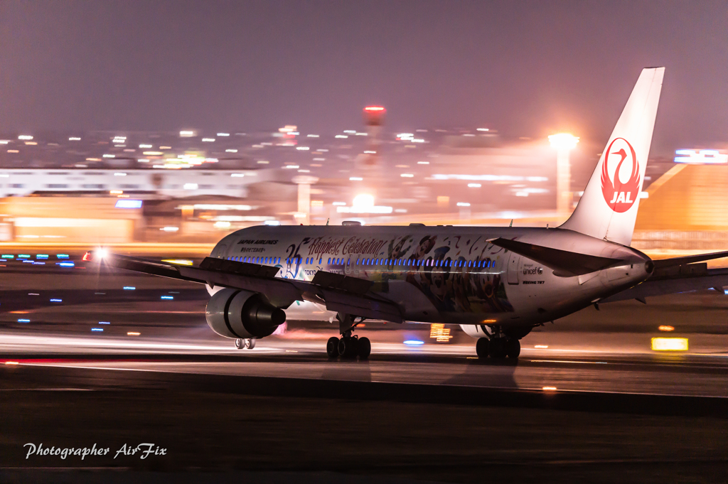JAL JA612J 流し