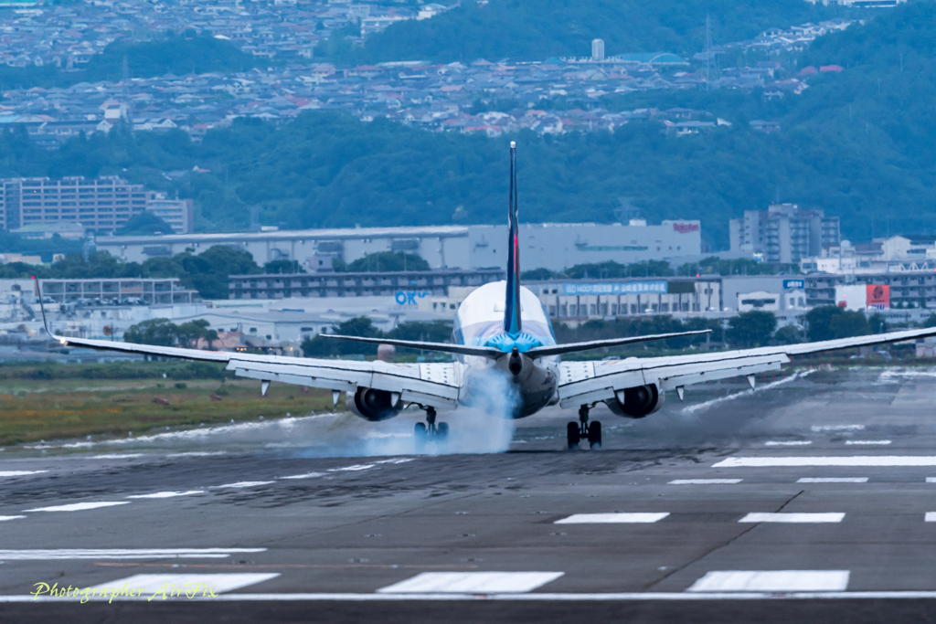 Crosswind landing No4