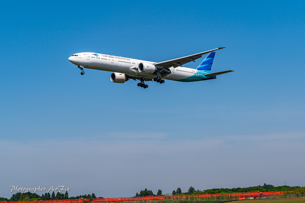 NRT Bラン降り Garuda Indonesia