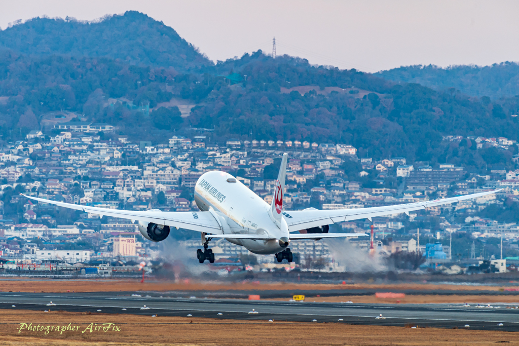 新年の空港 No3