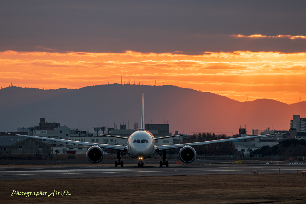 新年の空港 No2