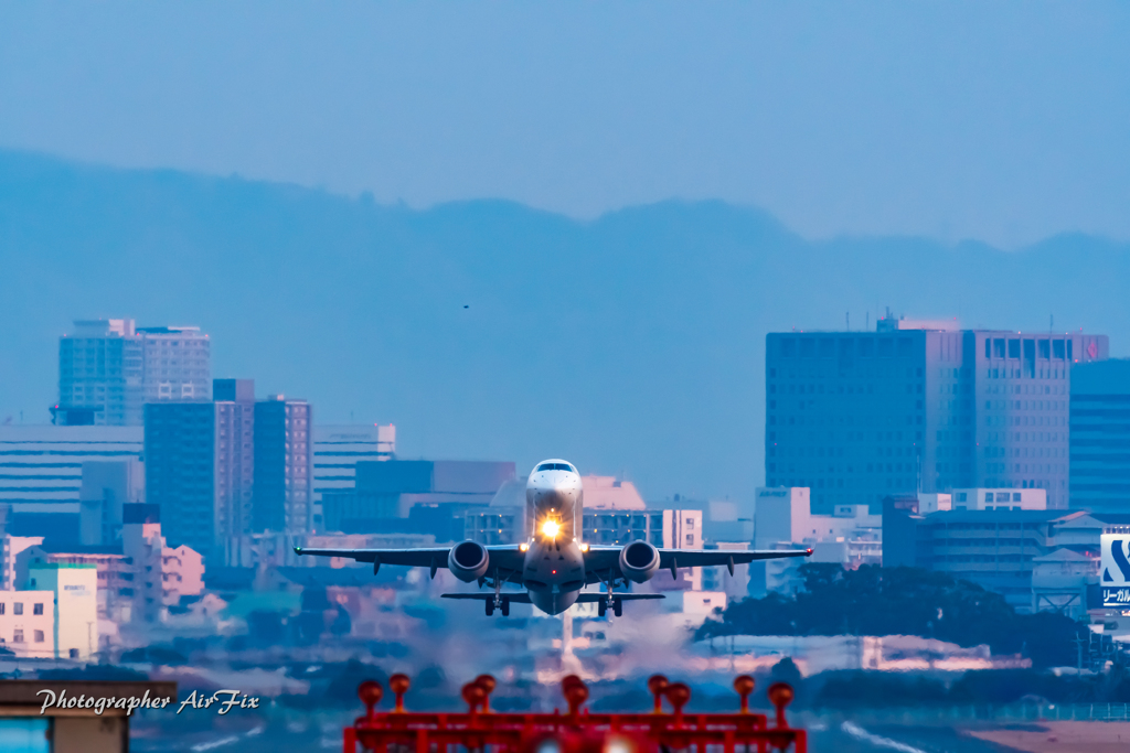 Landscape of Inagawa J-AIR JA243J