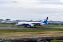 panning shot of a JA742A