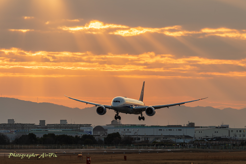 新年の空港 No7