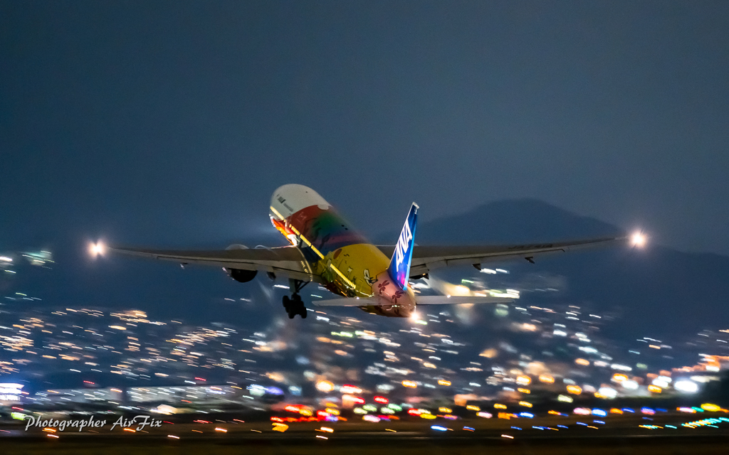 ANA JA741A ハロタン③