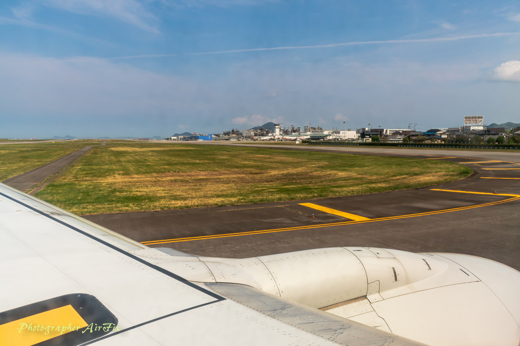 久しぶりの飛行機搭乗No8