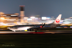 Approach landing JAL JA344J