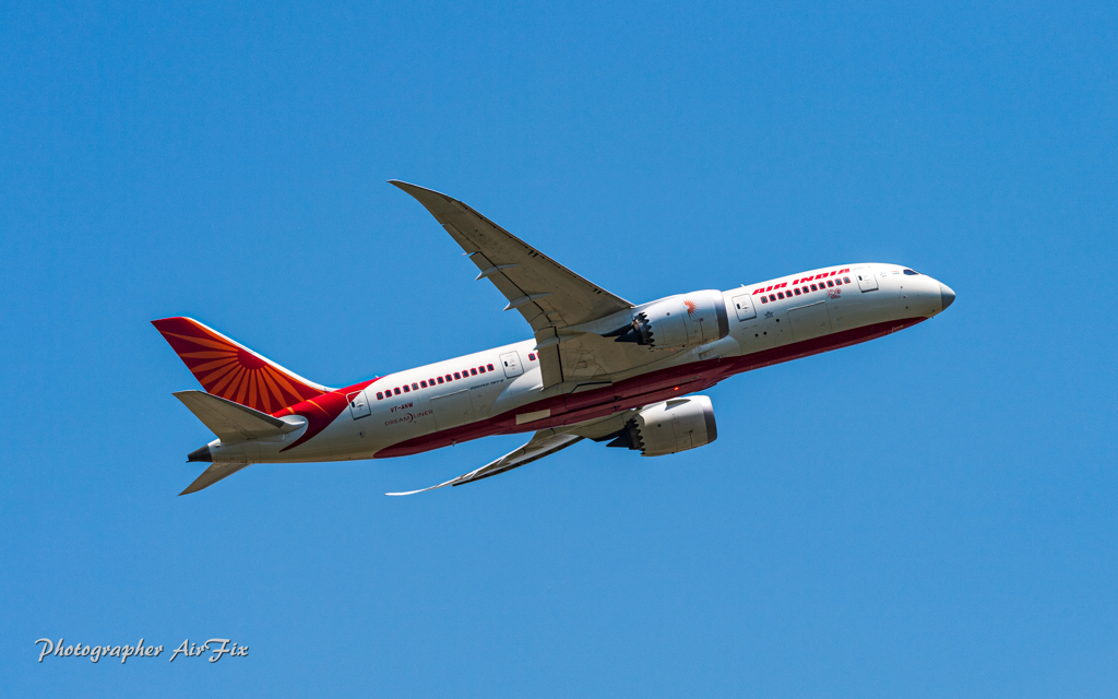 AIR INDIA B8 in NRT さくらの丘