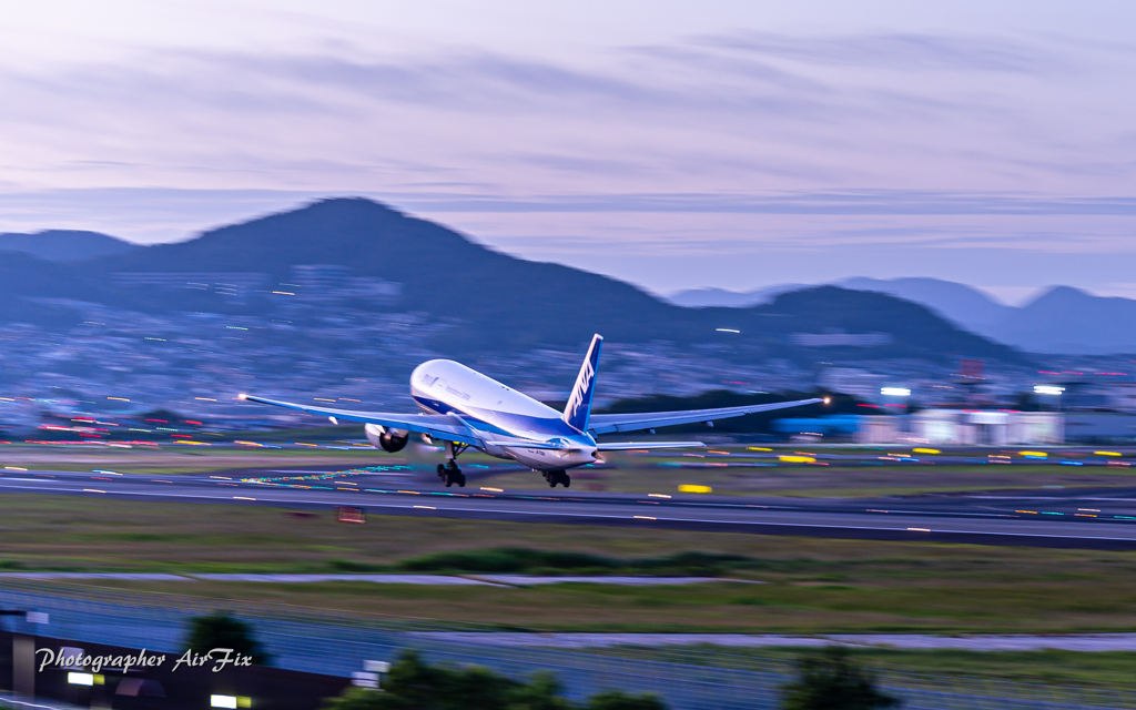 cleared for takeoff JA702A ②