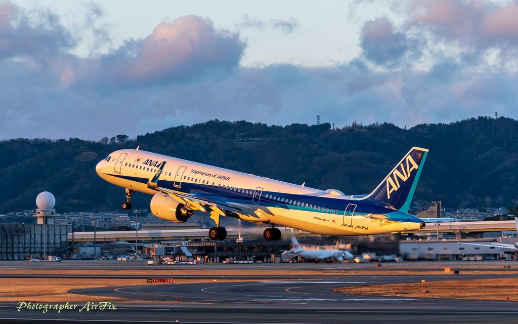 夕焼けJA135A Ⅱ