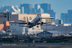 JAL B737 Take off