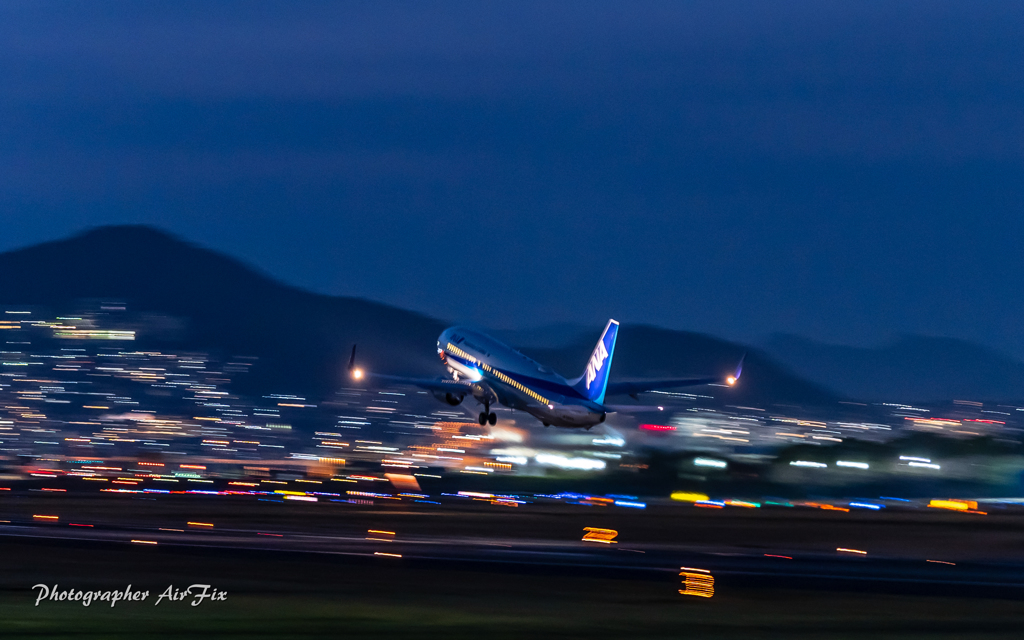 ANA JA62AN Takeoff!!