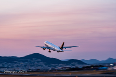 JA712A Take-off