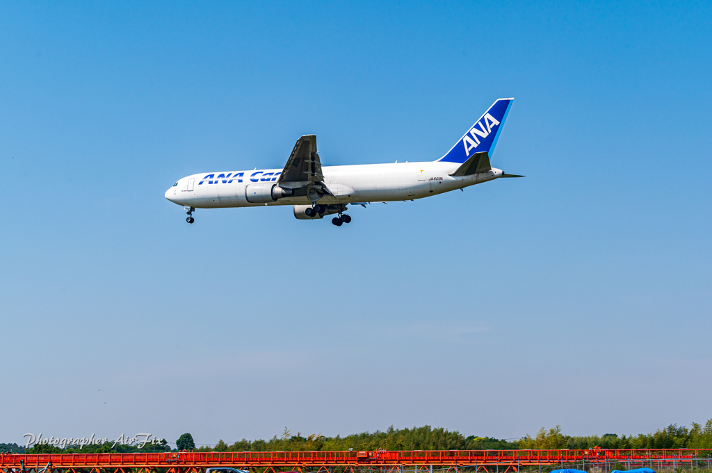 NRT Bラン降り ANA CARGO_