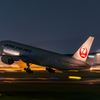 JAL JA008D Take-off!!
