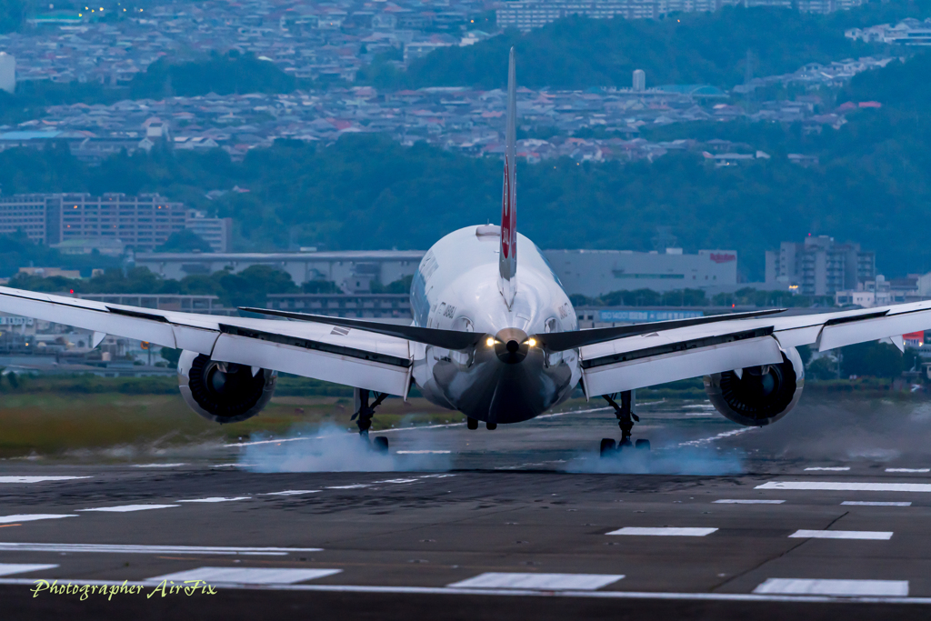 Crosswind landing No6