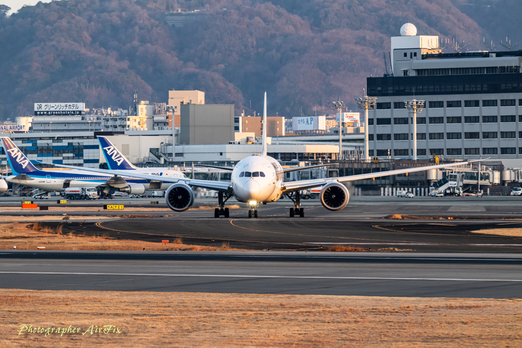 新年の空港#2