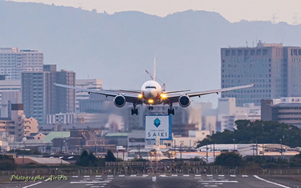 approach to the runway Ⅲ
